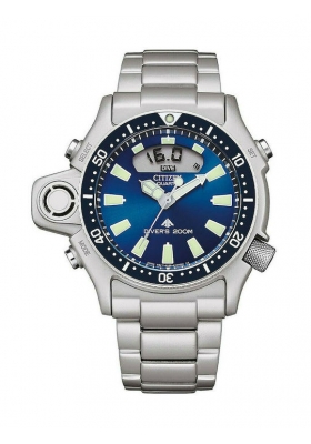 CITIZEN Promaster Aqualand JP2000-67L ana digi diver’s 200m steel bracelet