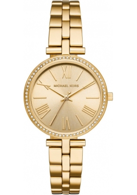 Michael Kors Maci Crystals Gold Women's Watch - MK3903