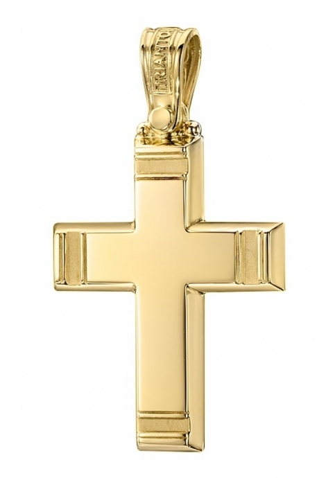 Σταυρός 14 Καράτια Χρυσός ΤΡΙΑΝΤΟΣ Ανδρικός