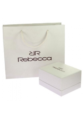 Rebecca white rubber strap
