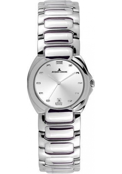 Jacques Lemans Women's Quartz Watch with Metal Strap