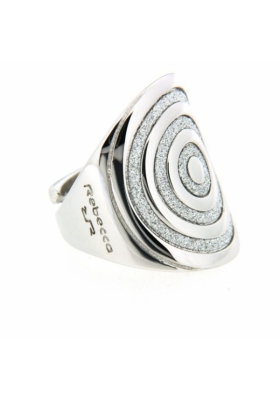 REBECCA Δαχτυλίδι από ανοξείδωτο ατσάλι Infinity Silver