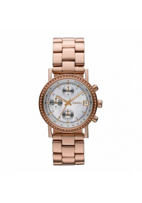 DKNY Rose Gold Stainless Steel Chronograph
